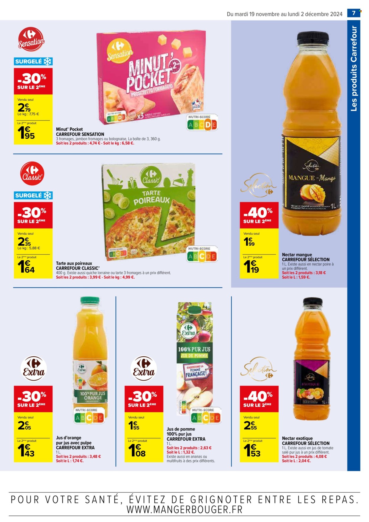 Catalogue Carrefour Hypermarchés - 19/11/2024 - 02/12/2024. Page 1