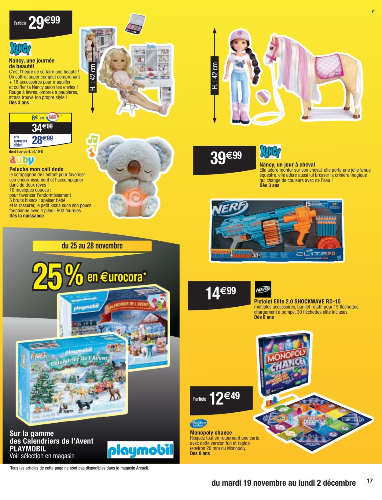 Catalogue Carrefour Hypermarchés - 19/11/2024 - 02/12/2024. Page 1