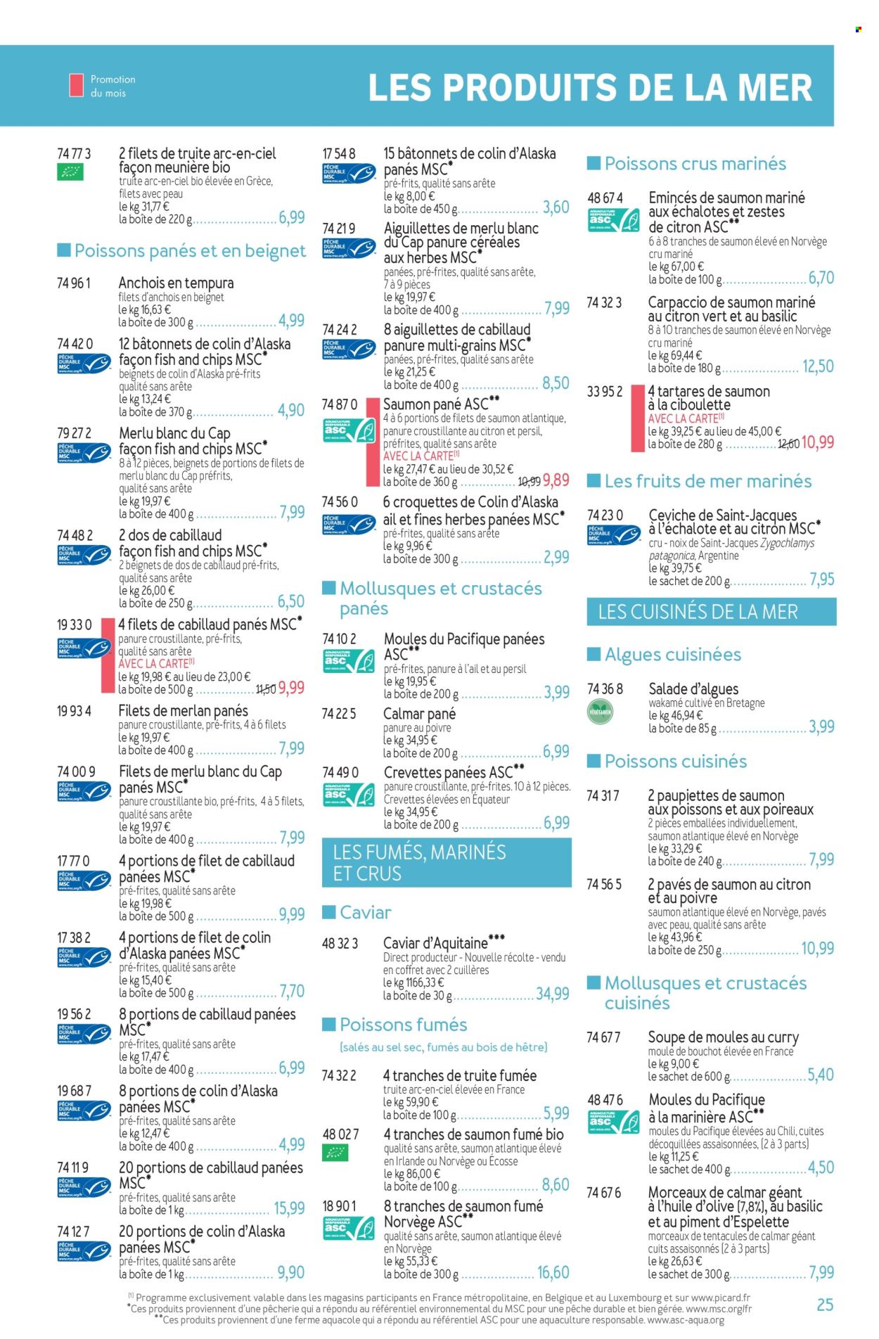 Catalogue Picard - 18/11/2024 - 05/01/2025. Page 1