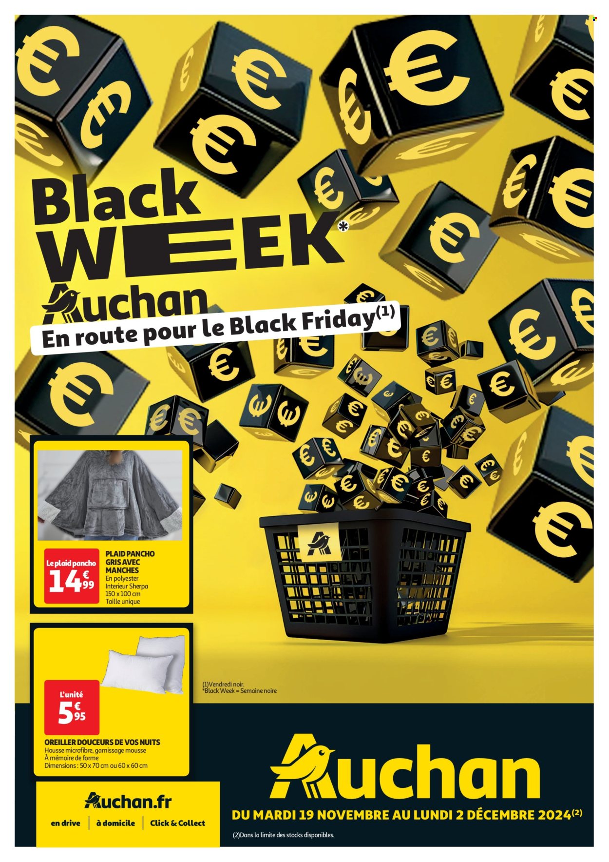 Catalogue Auchan - 19/11/2024 - 02/12/2024. Page 1