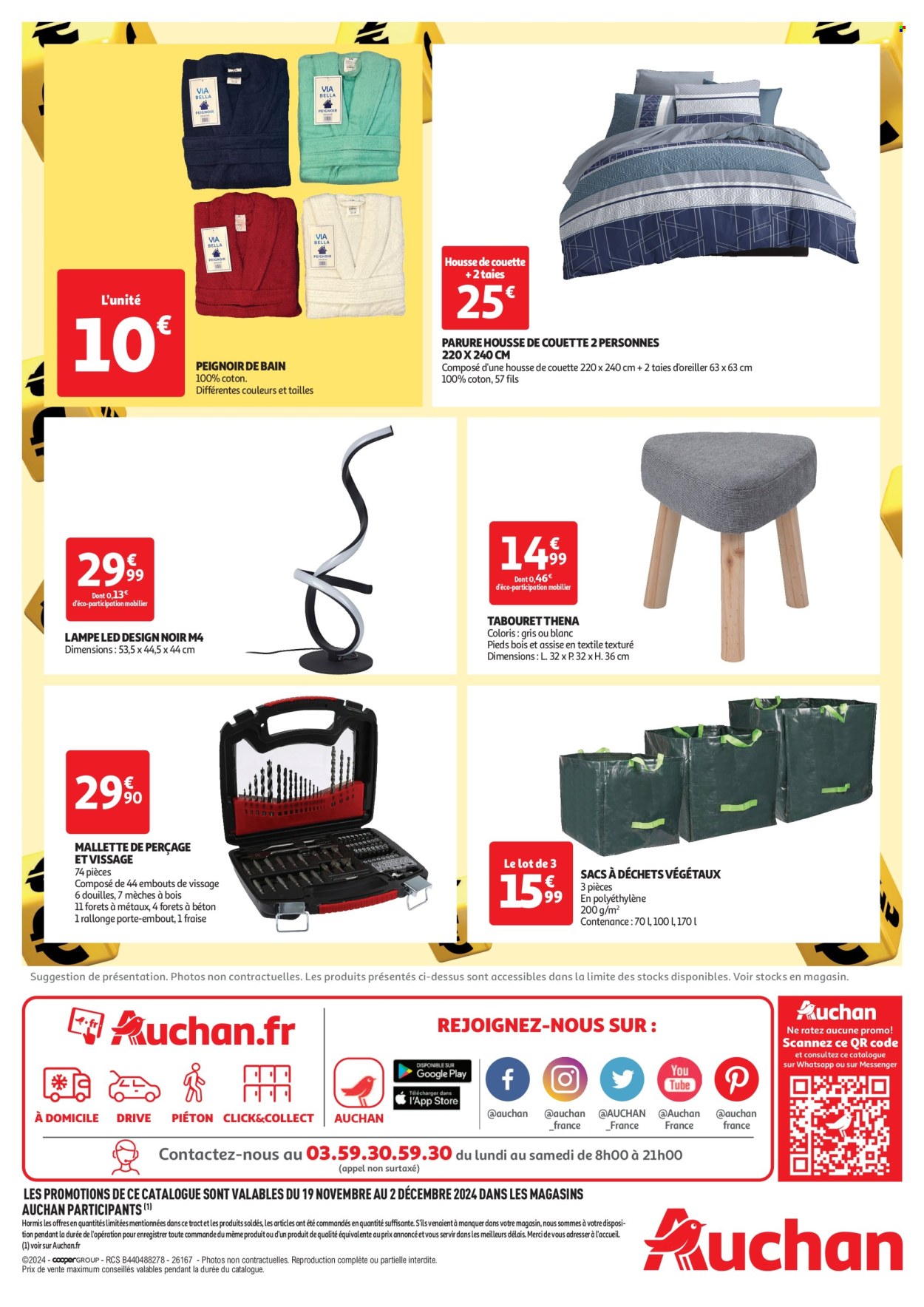 Catalogue Auchan - 19/11/2024 - 02/12/2024. Page 1