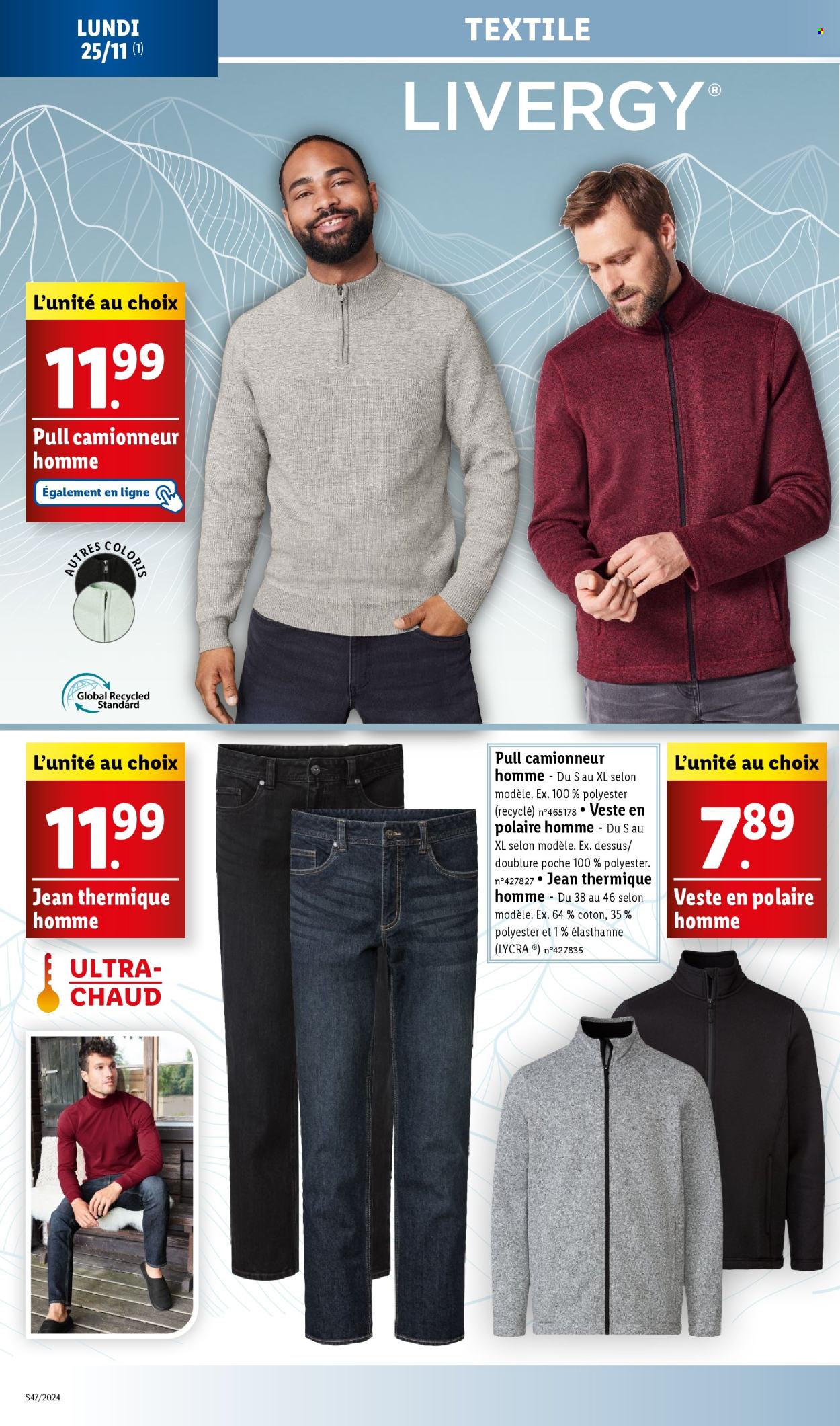 Catalogue Lidl - 21/11/2024 - 25/11/2024. Page 1