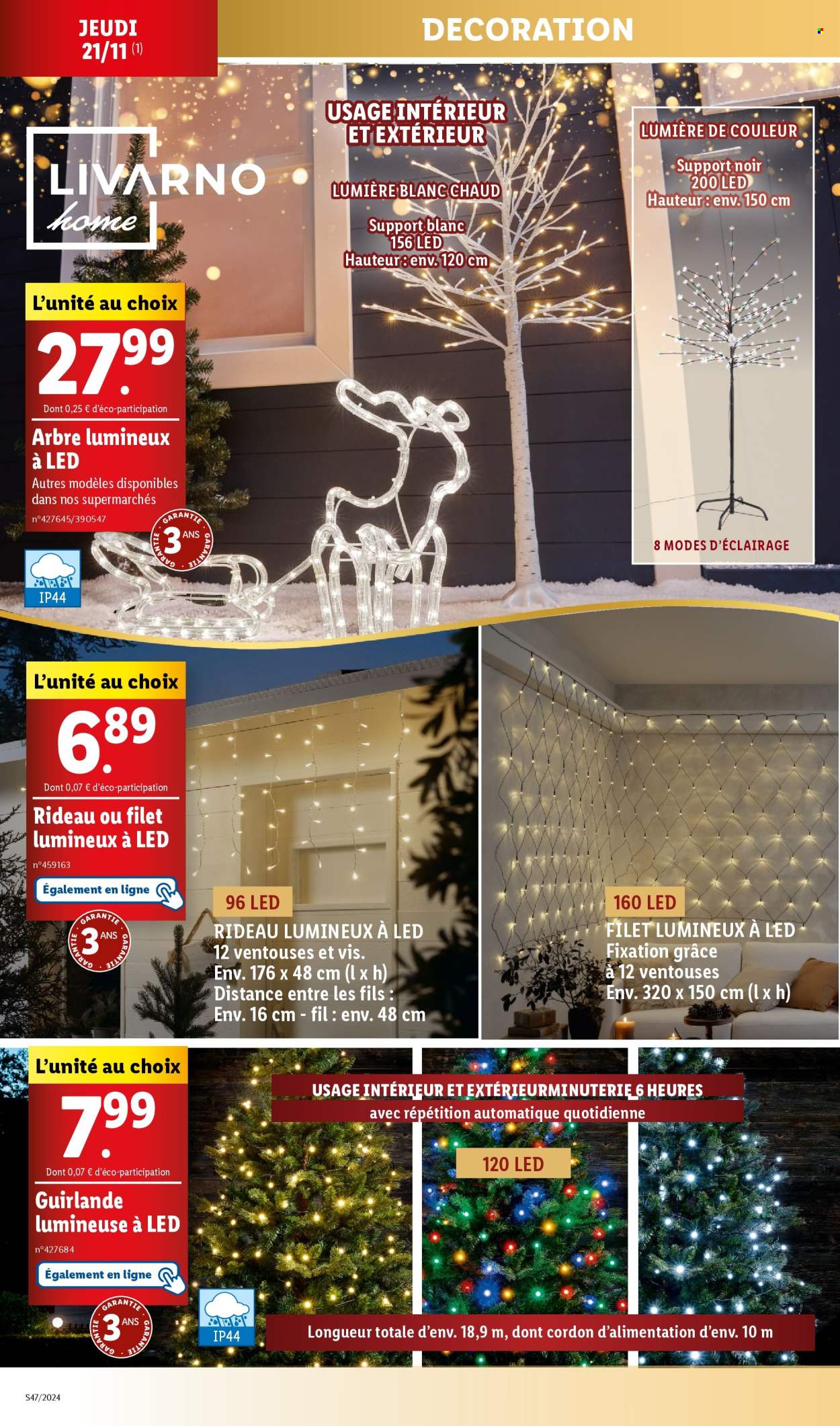 Catalogue Lidl - 21/11/2024 - 25/11/2024. Page 1