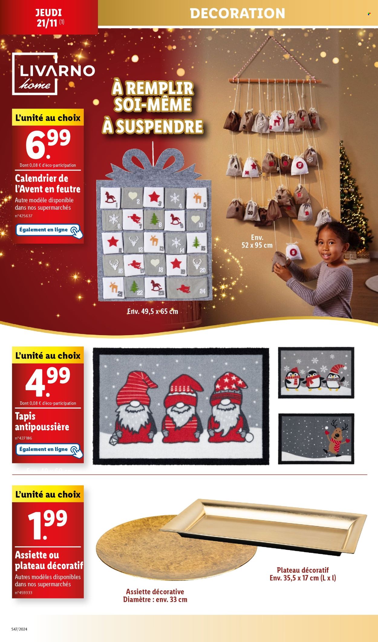 Catalogue Lidl - 21/11/2024 - 25/11/2024. Page 1