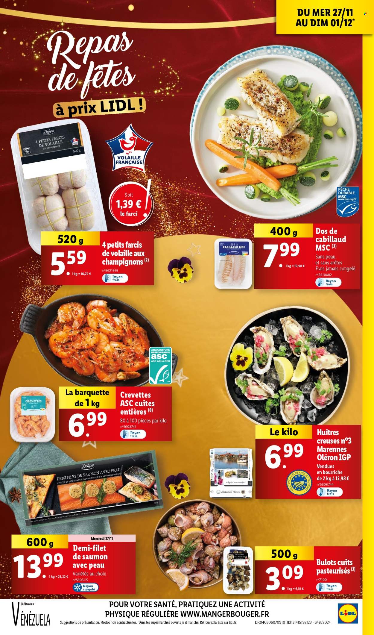 Catalogue Lidl - 27/11/2024 - 03/12/2024. Page 1