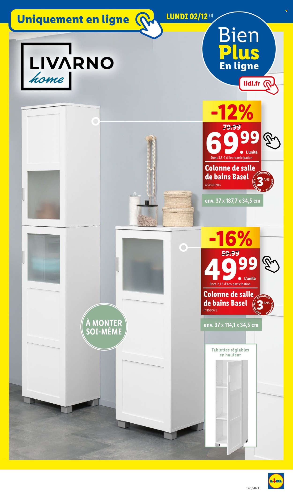 Catalogue Lidl - 27/11/2024 - 03/12/2024. Page 1