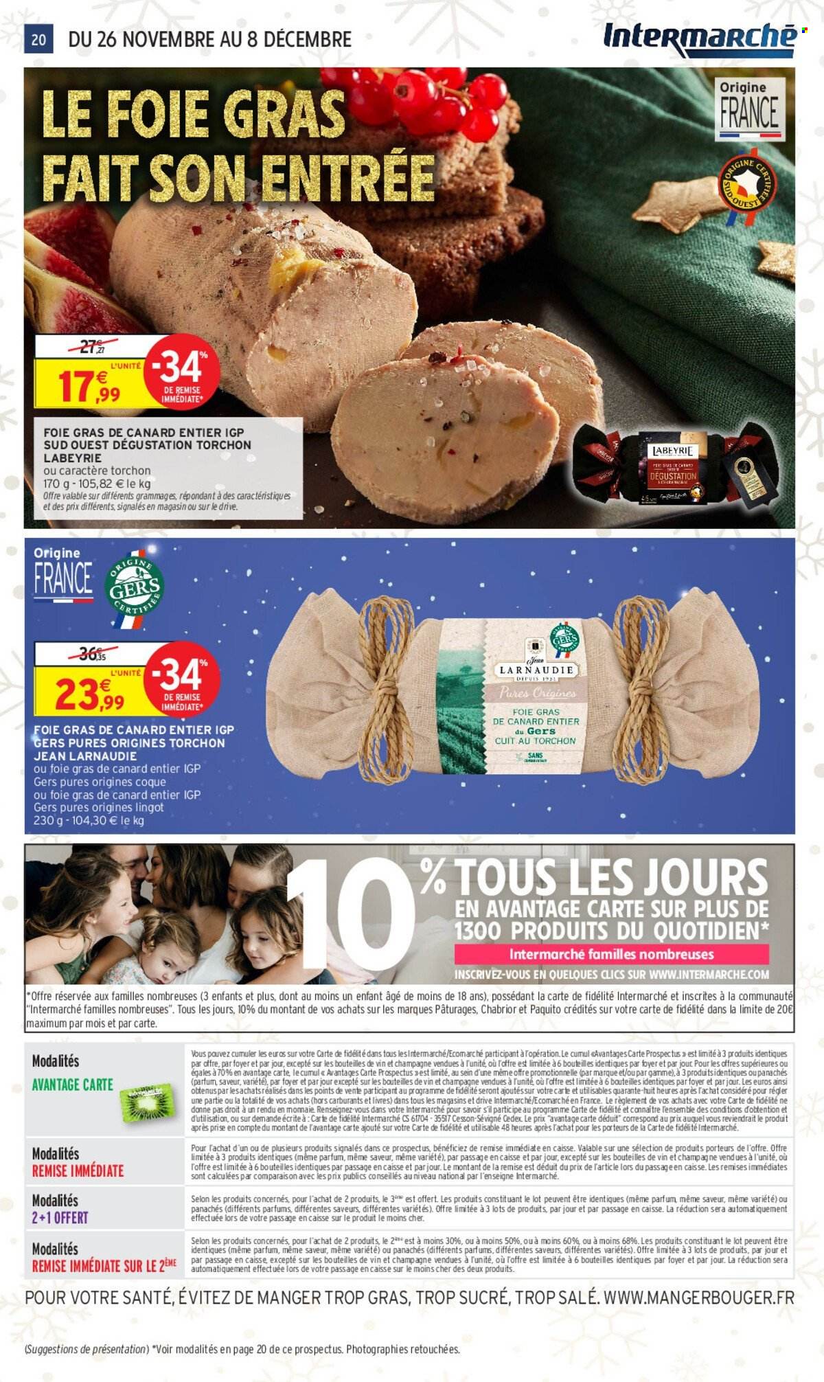 Catalogue Intermarché - 26/11/2024 - 08/12/2024. Page 1