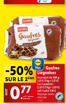 Gaufres Liégeoises