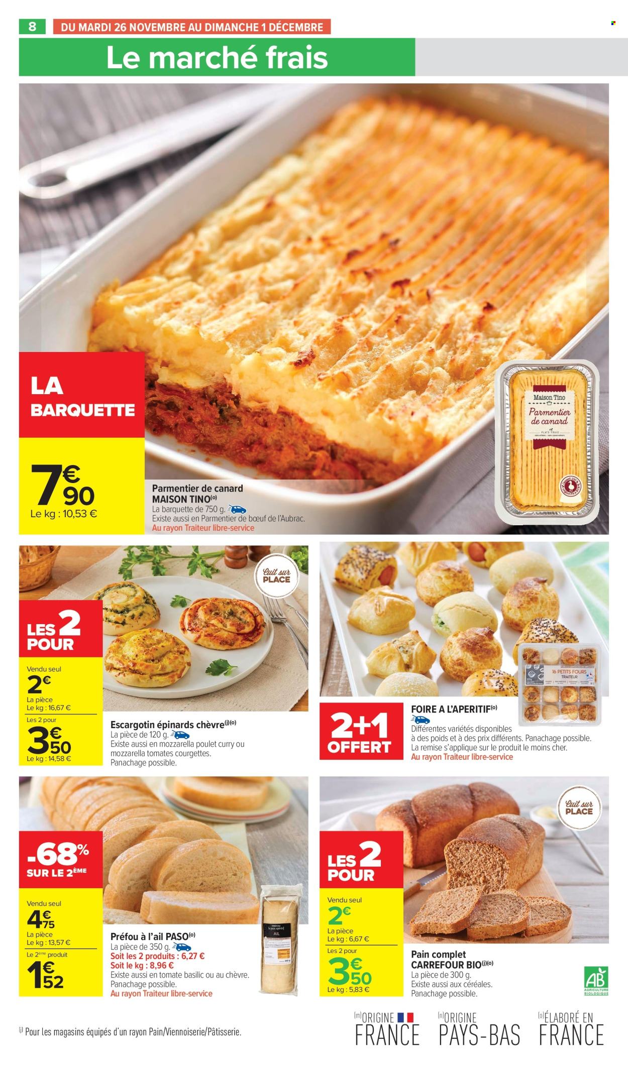 Catalogue Carrefour Market - 26/11/2024 - 08/12/2024. Page 1