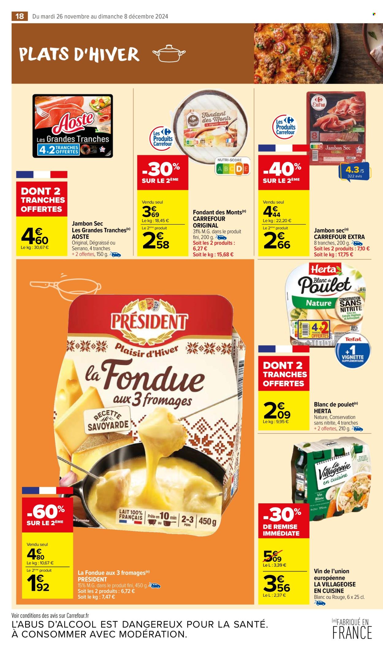 Catalogue Carrefour Market - 26/11/2024 - 08/12/2024. Page 1