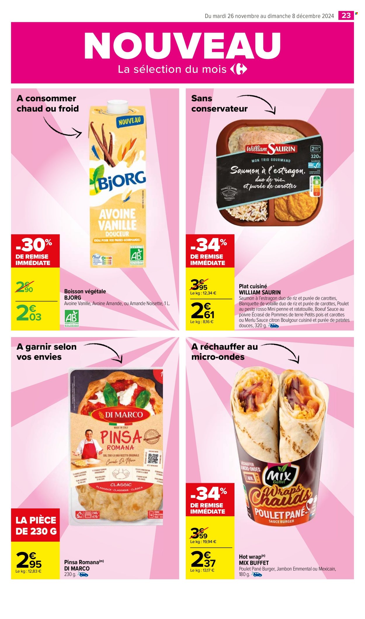 Catalogue Carrefour Market - 26/11/2024 - 08/12/2024. Page 1