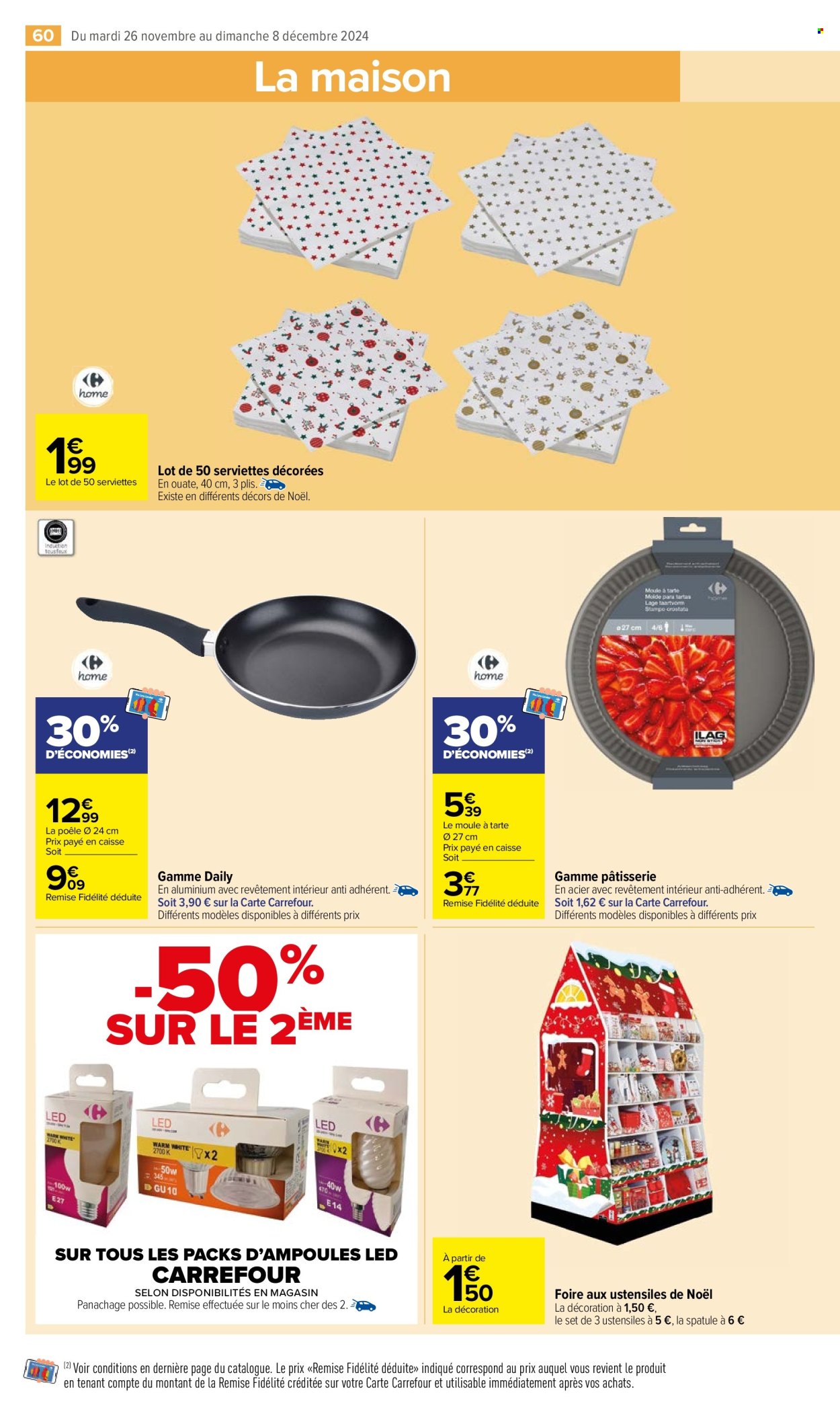 Catalogue Carrefour Market - 26/11/2024 - 08/12/2024. Page 1