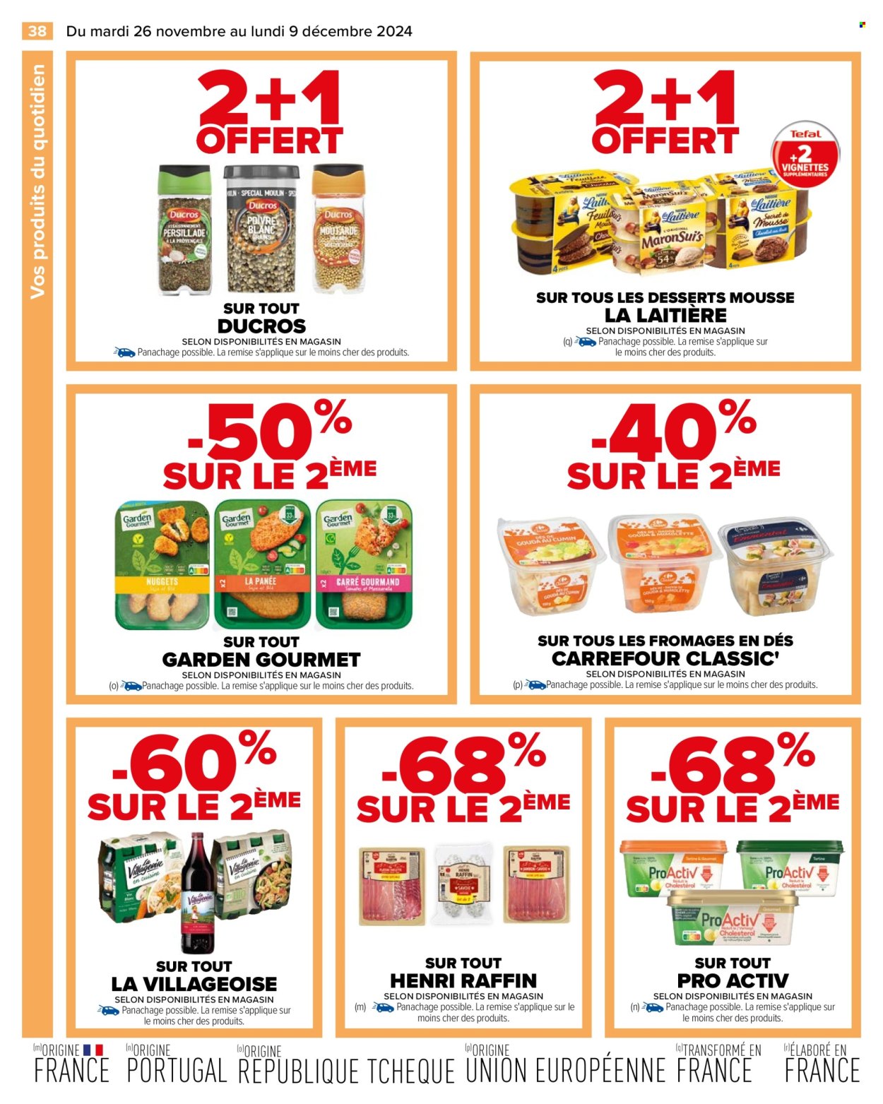 Catalogue Carrefour Hypermarchés - 26/11/2024 - 09/12/2024. Page 1