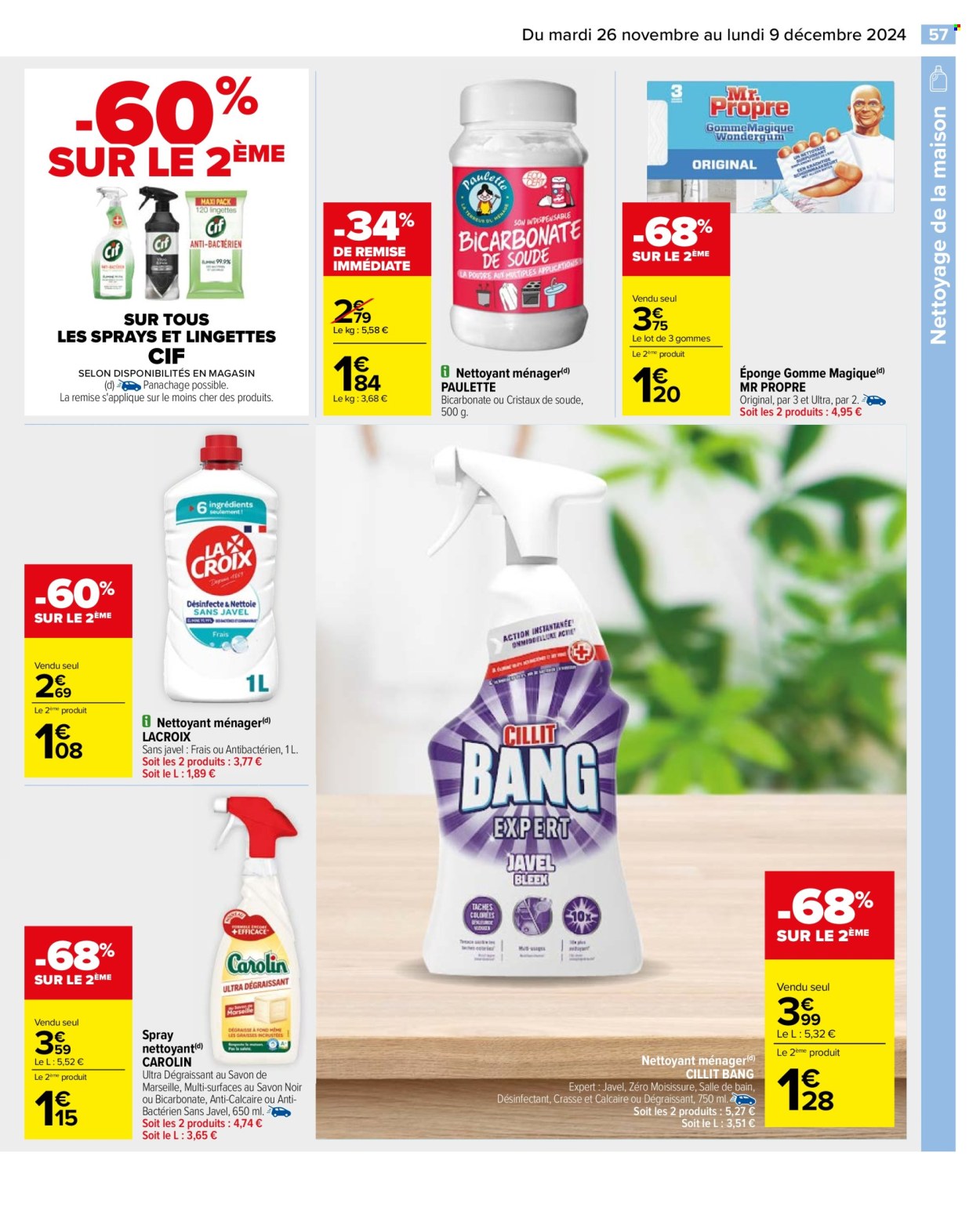 Catalogue Carrefour Hypermarchés - 26/11/2024 - 09/12/2024. Page 1