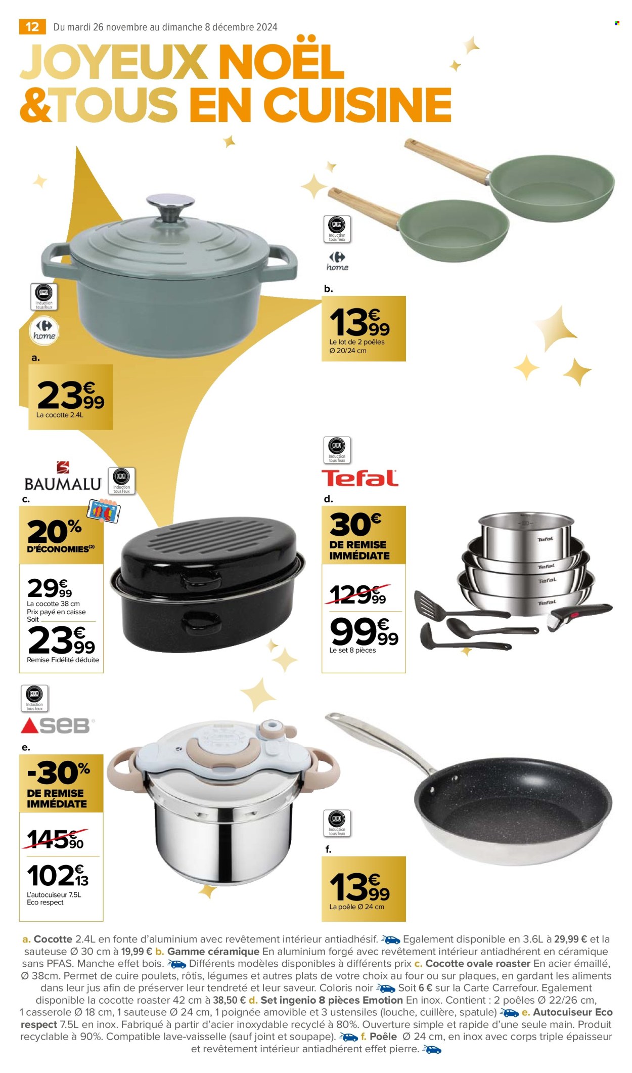 Catalogue Carrefour Market - 26/11/2024 - 08/12/2024. Page 1