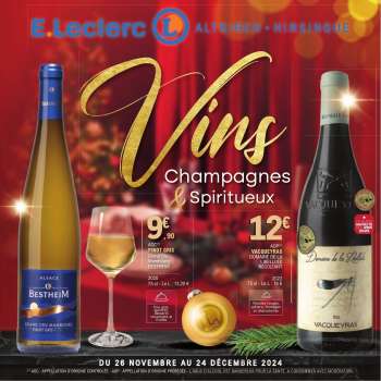 Catalogue E.Leclerc - 25/11/2024 - 24/12/2024.