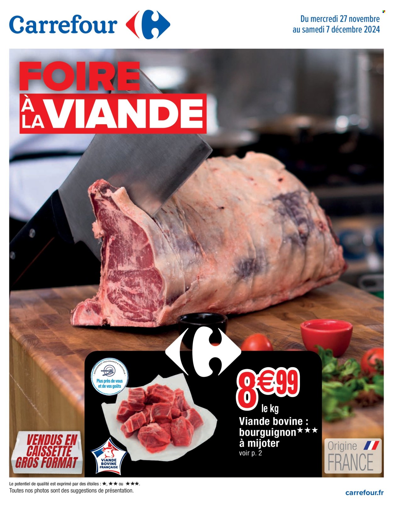 Catalogue Carrefour Hypermarchés - 27/11/2024 - 07/12/2024. Page 1