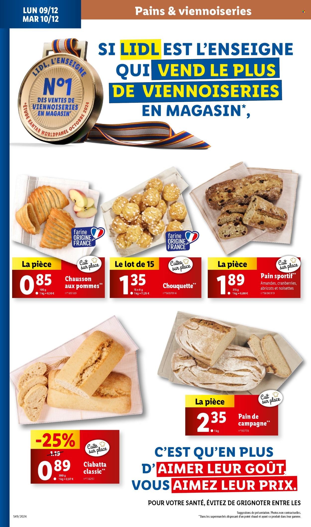 Catalogue Lidl - 04/12/2024 - 10/12/2024. Page 1