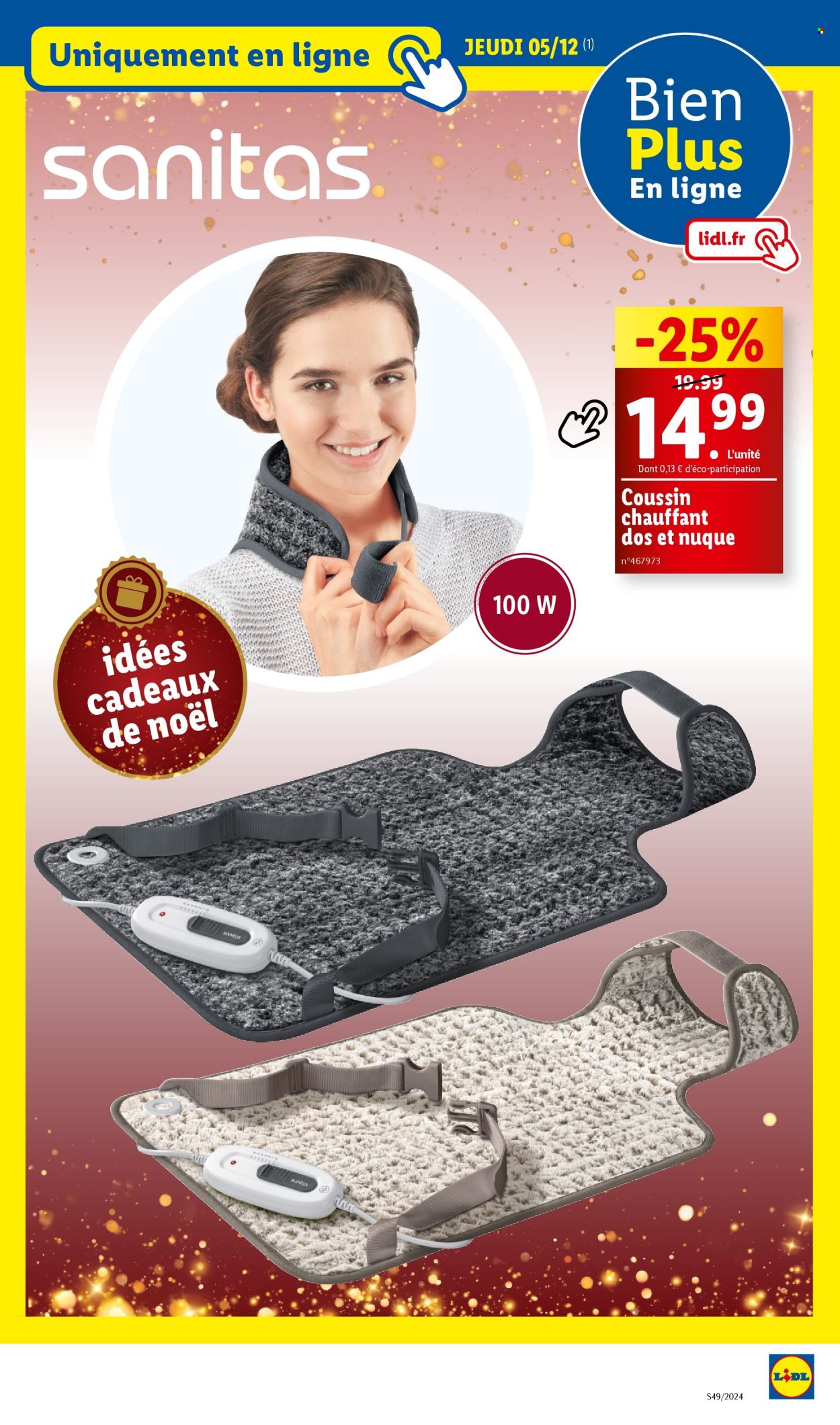 Catalogue Lidl - 04/12/2024 - 10/12/2024. Page 1