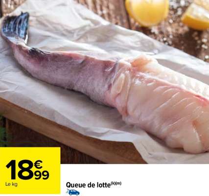 QUEUE DE LOTTE - PÊCHÉ EN ATLANTIQUE NORD-EST Du mardi 3 au dimanche 8 décembre