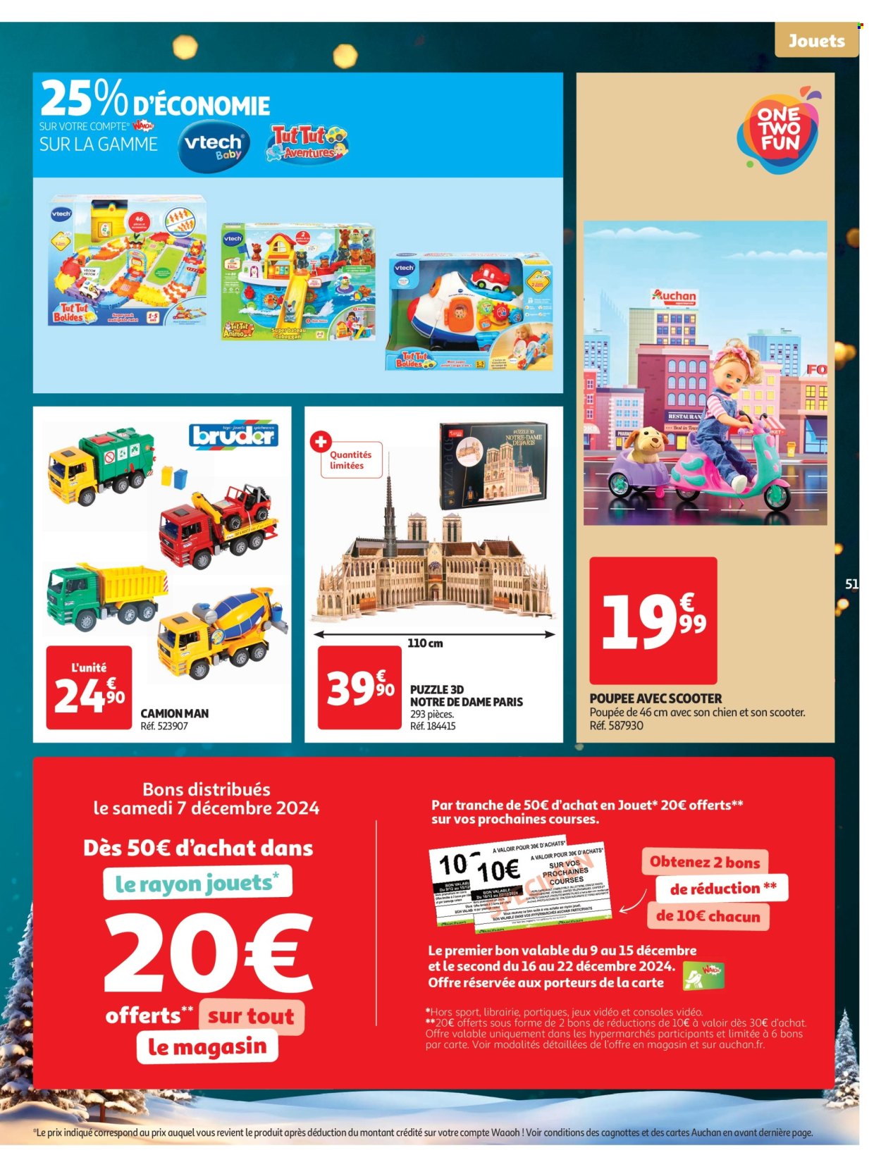 Catalogue Auchan - 03/12/2024 - 09/12/2024. Page 1