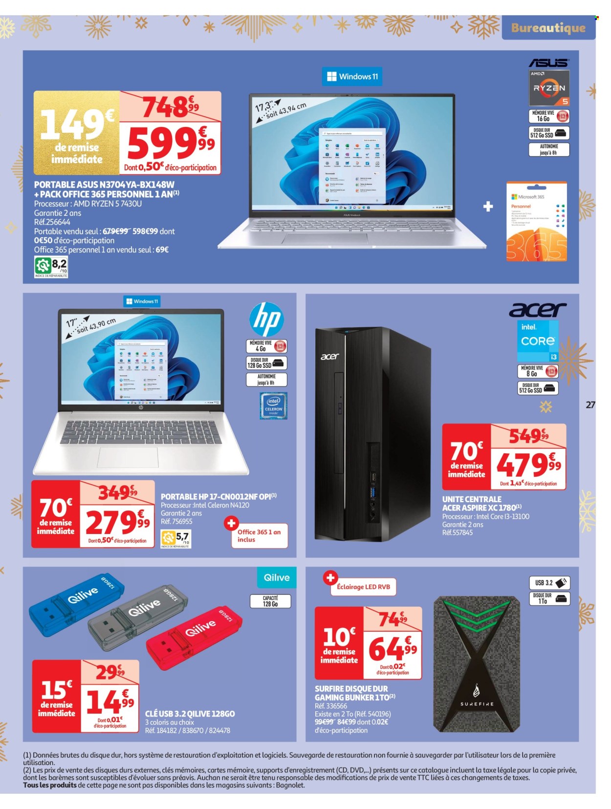 Catalogue Auchan - 03/12/2024 - 24/12/2024. Page 1