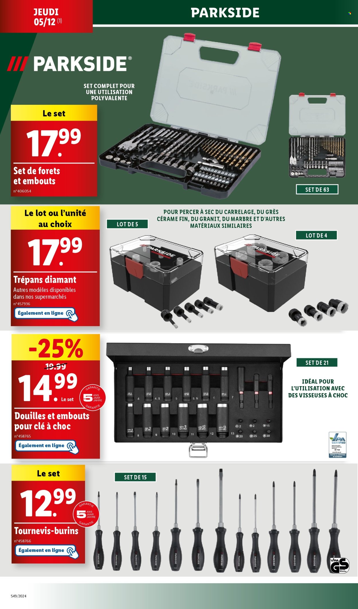 Catalogue Lidl - 02/12/2024 - 05/12/2024. Page 1