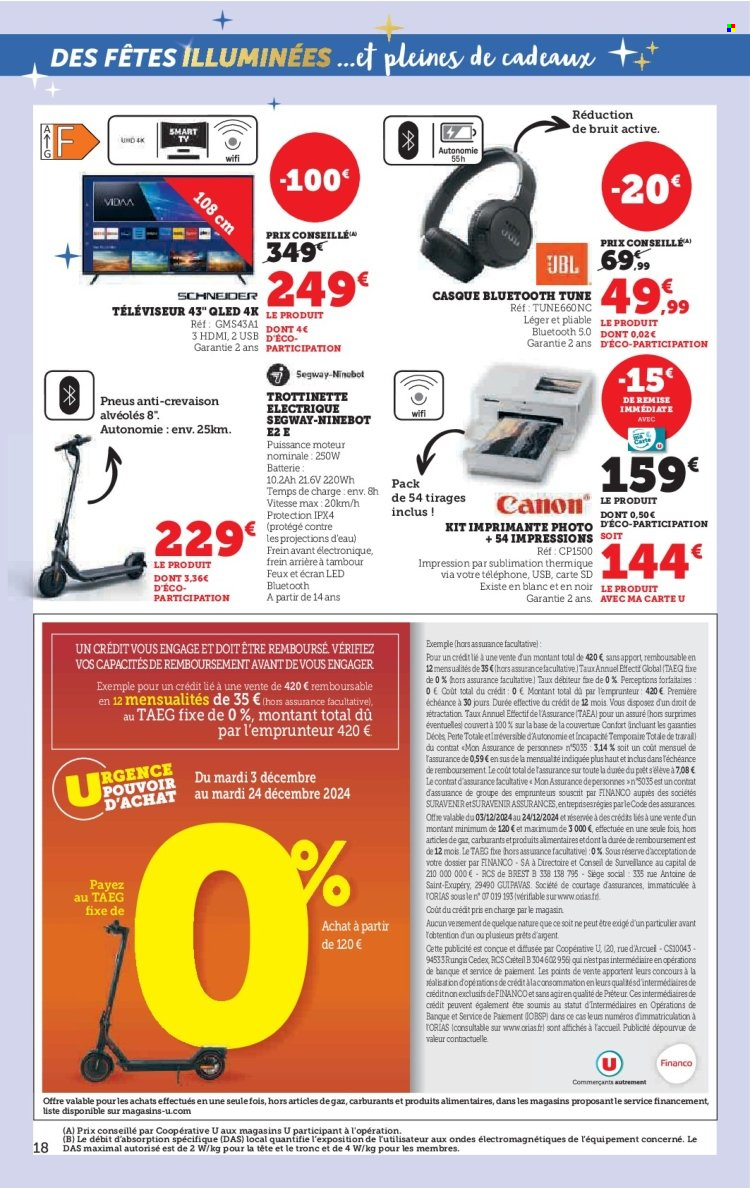 Catalogue SUPER U - 03/12/2024 - 24/12/2024. Page 1