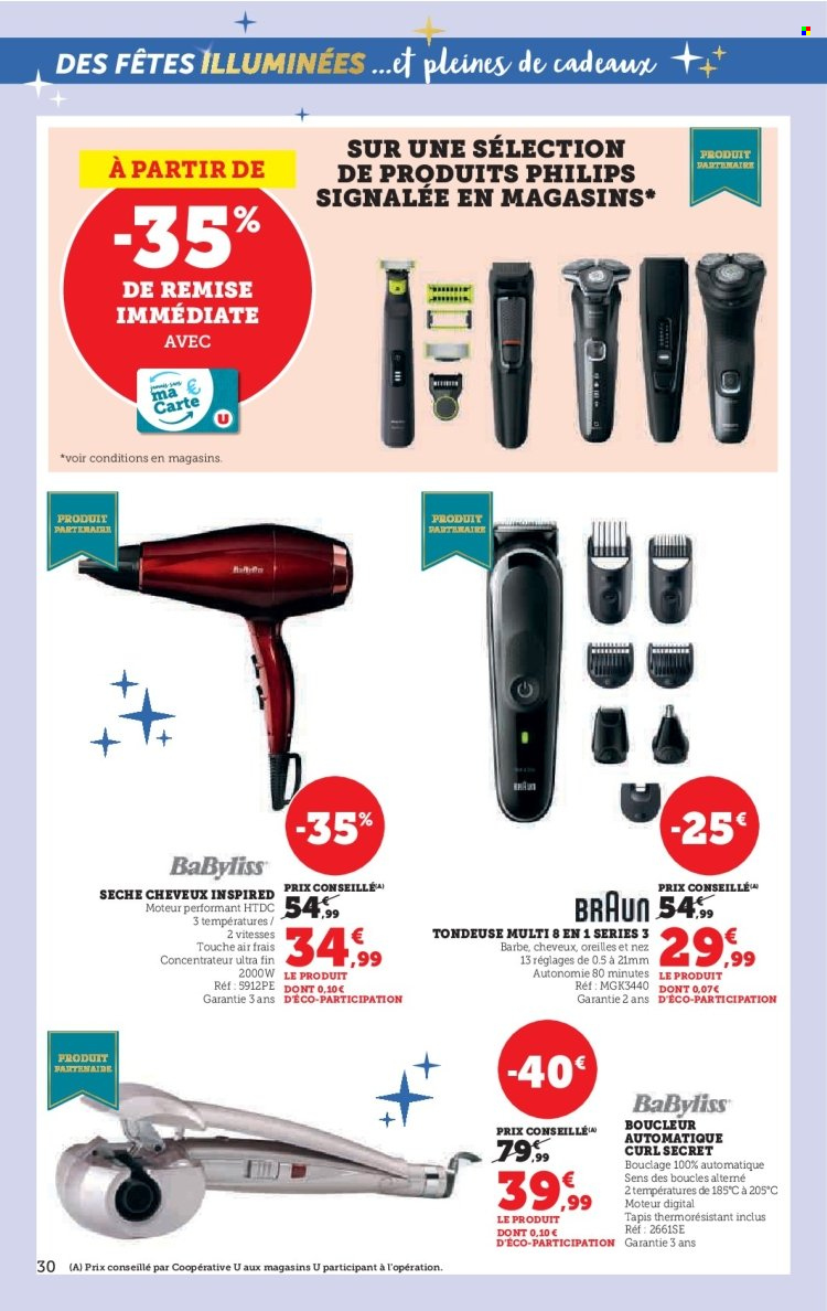 Catalogue SUPER U - 03/12/2024 - 24/12/2024. Page 1