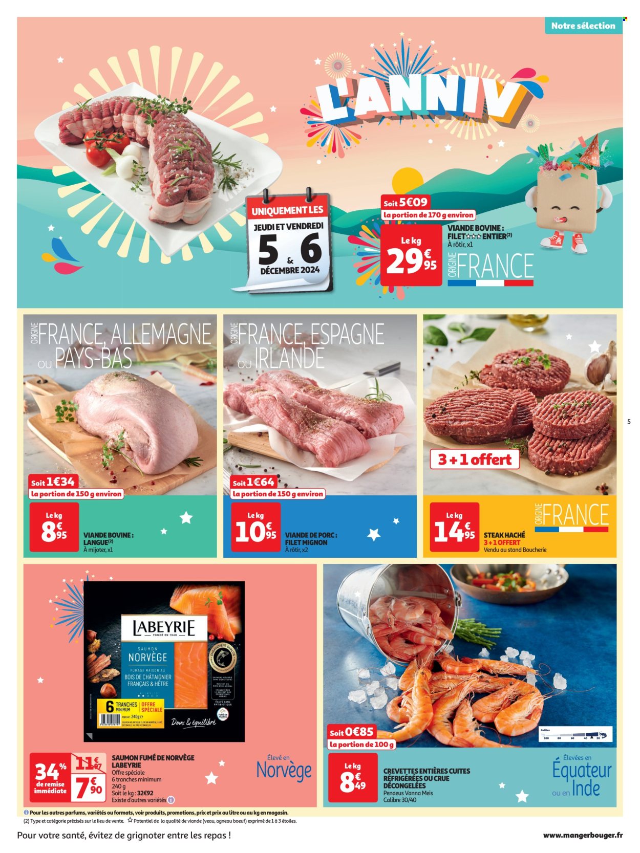 Catalogue Auchan - 03/12/2024 - 09/12/2024. Page 1