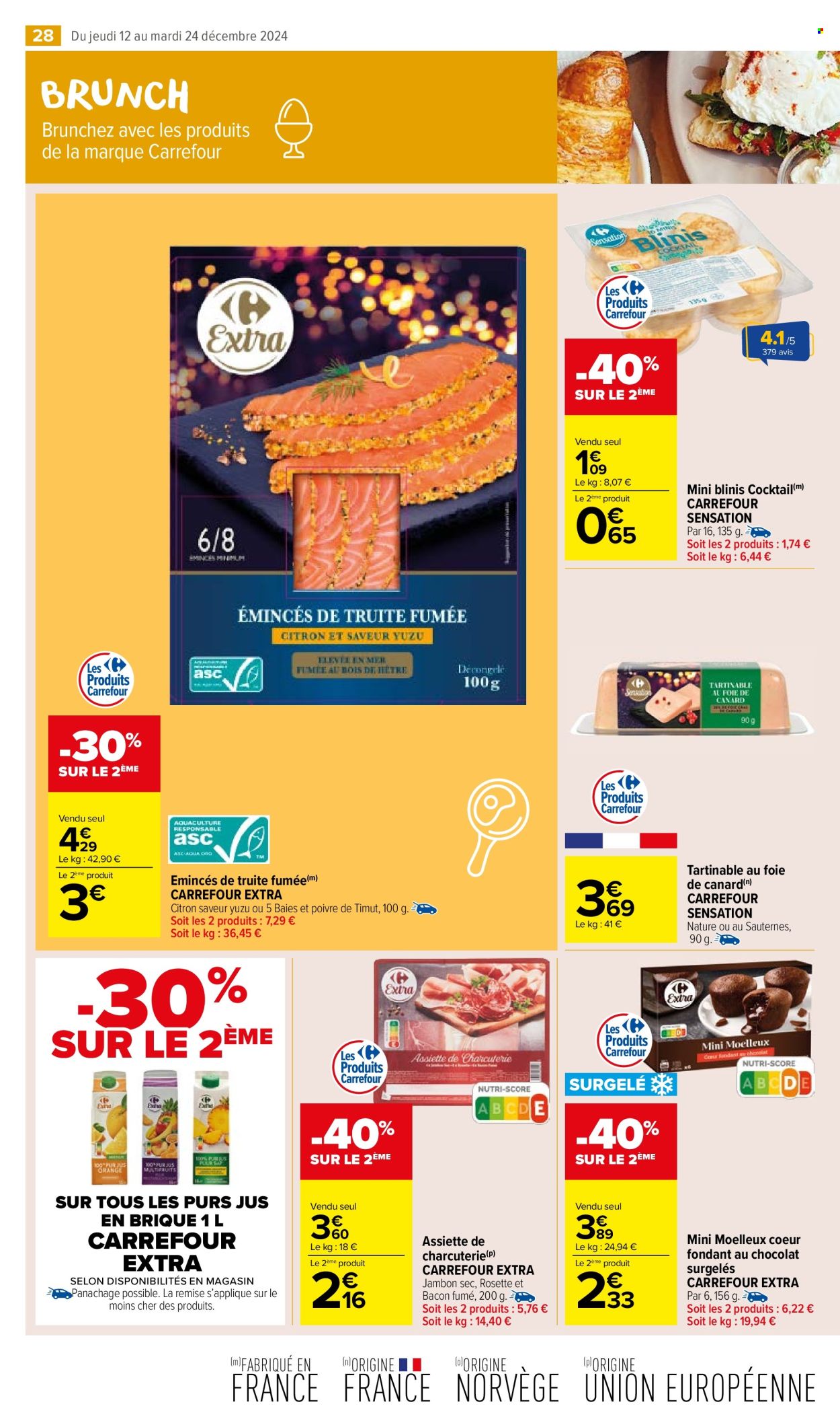 Catalogue Carrefour Market - 12/12/2024 - 24/12/2024. Page 1