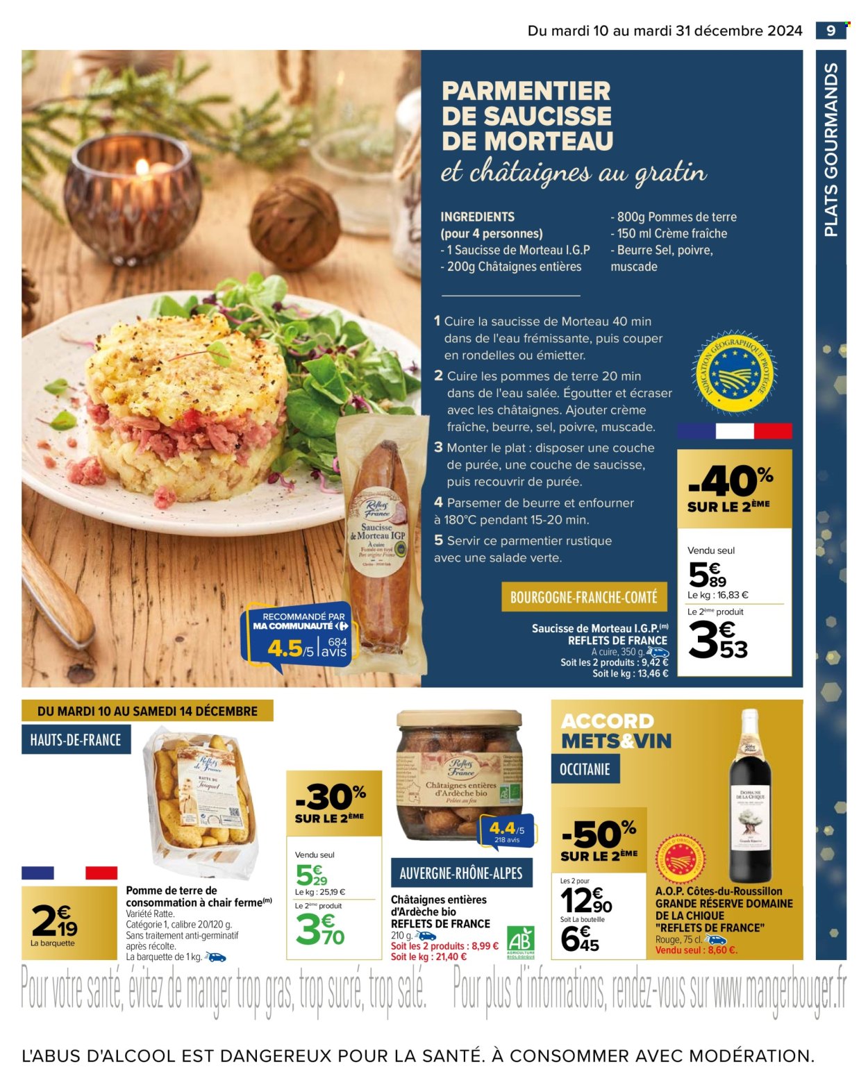 Catalogue Carrefour Market - 10/12/2024 - 31/12/2024. Page 1