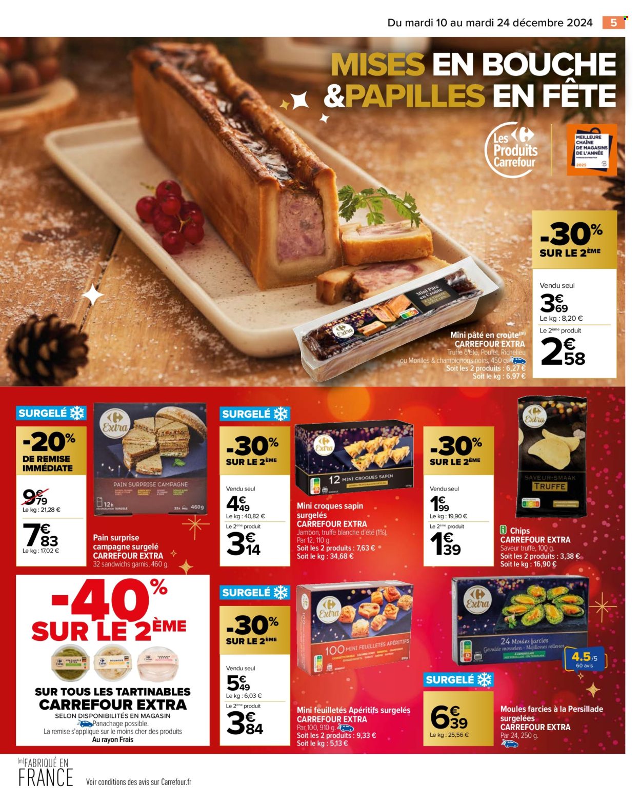 Catalogue Carrefour Hypermarchés - 10/12/2024 - 24/12/2024. Page 1