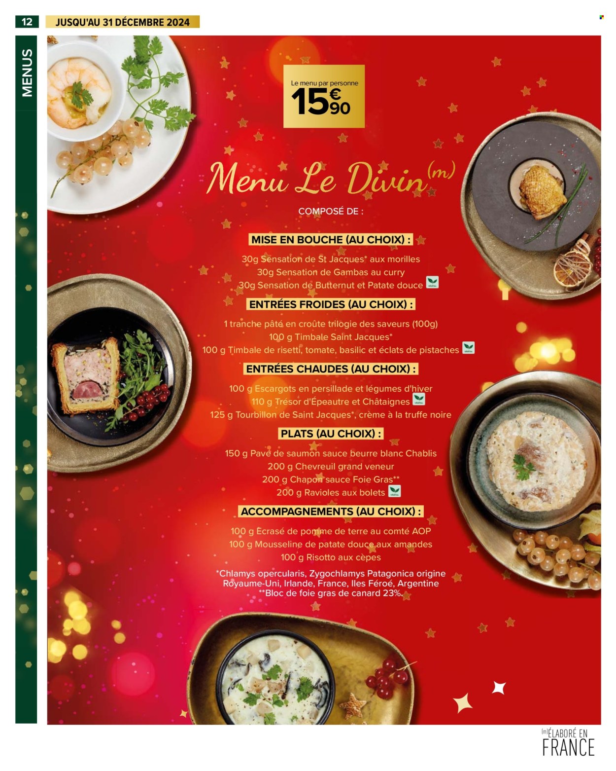 Catalogue Carrefour Hypermarchés - 10/12/2024 - 24/12/2024. Page 1