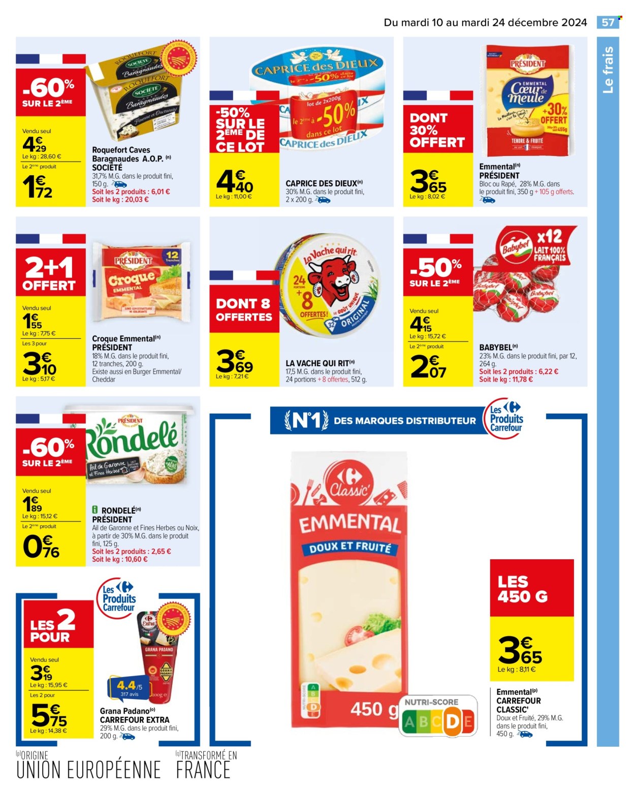 Catalogue Carrefour Hypermarchés - 10/12/2024 - 24/12/2024. Page 1