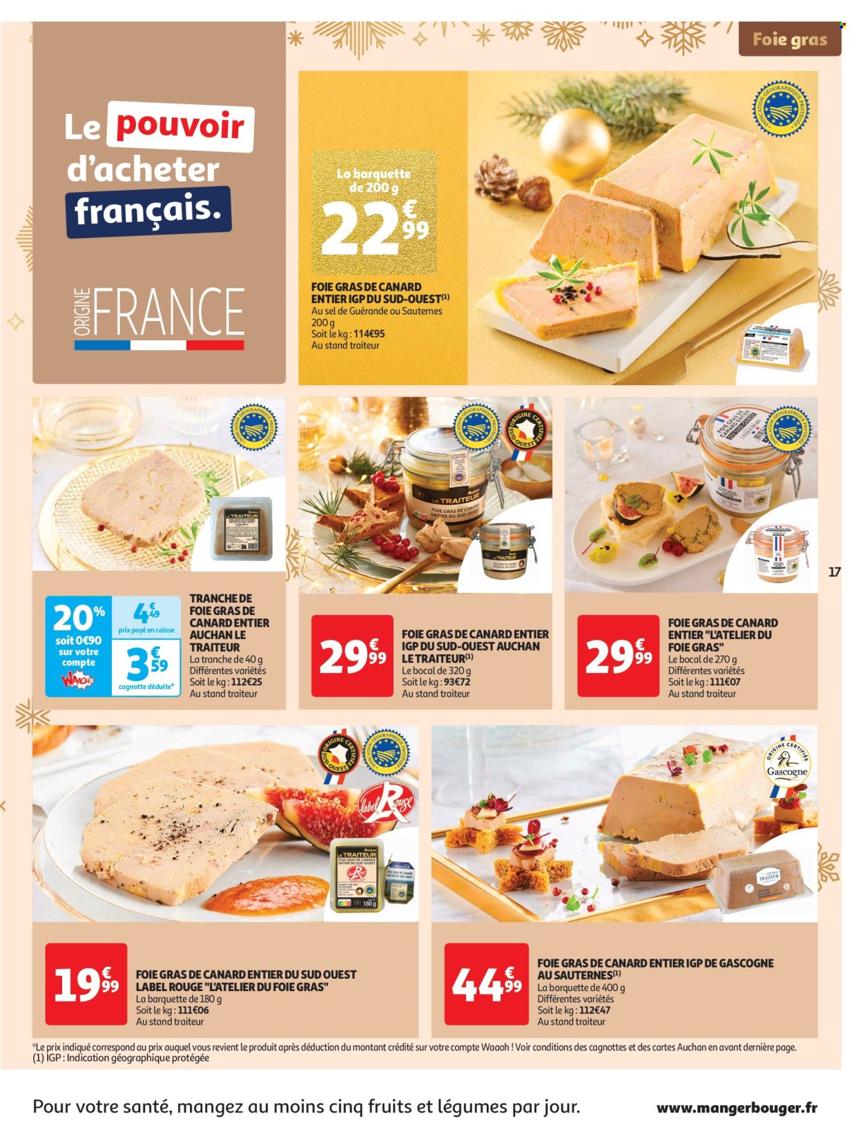 Catalogue Auchan - 13/12/2024 - 31/12/2024. Page 1