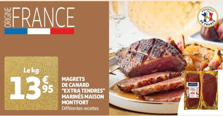 Magrets De Canard "Extra Tendres" Marinés Maison Montfort - Différentes recettes