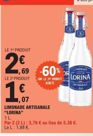 Limonade Artisanale Lorina