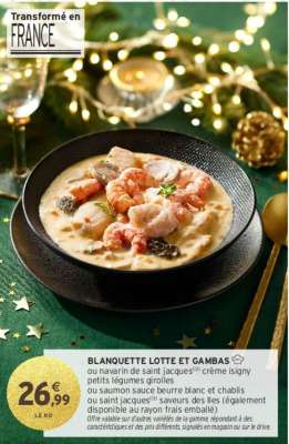 BLANQUETTE LOTTE ET GAMBAS