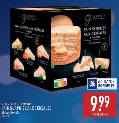 Pain surprise aux céréales