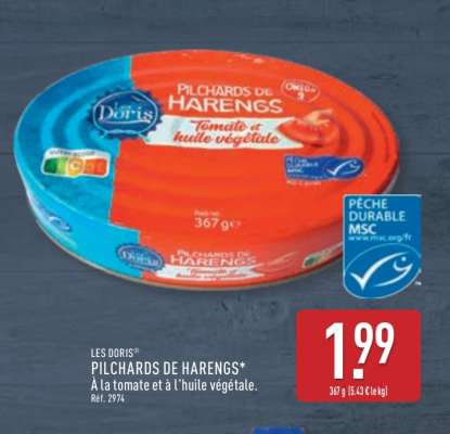 PILCHARDS DE HARENGS