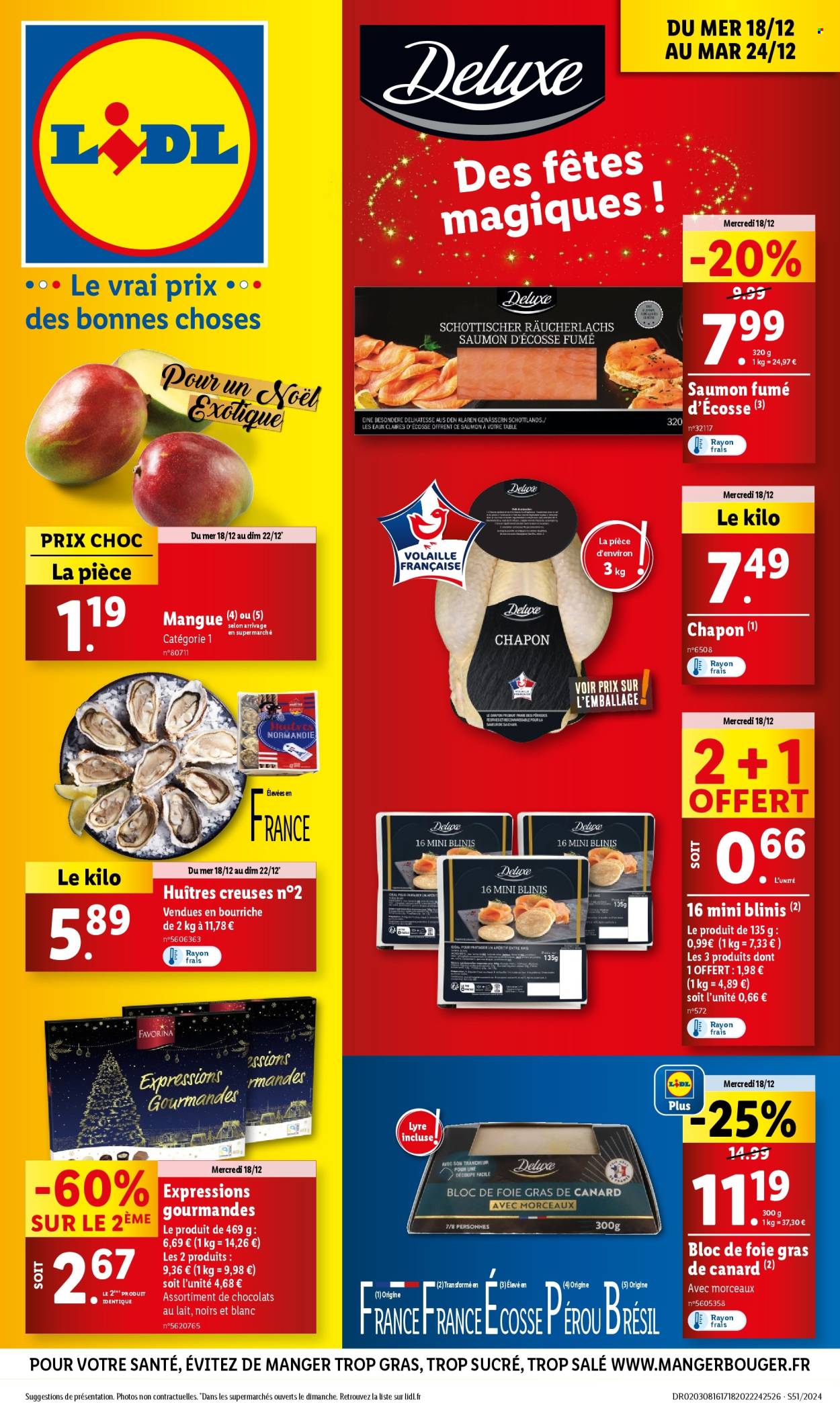 Catalogue Lidl - 18/12/2024 - 24/12/2024. Page 1