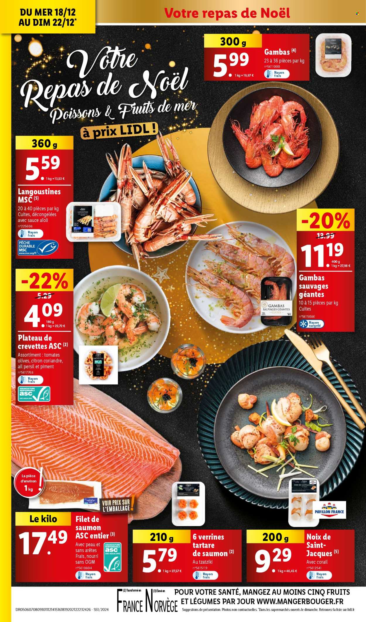 Catalogue Lidl - 18/12/2024 - 24/12/2024. Page 1