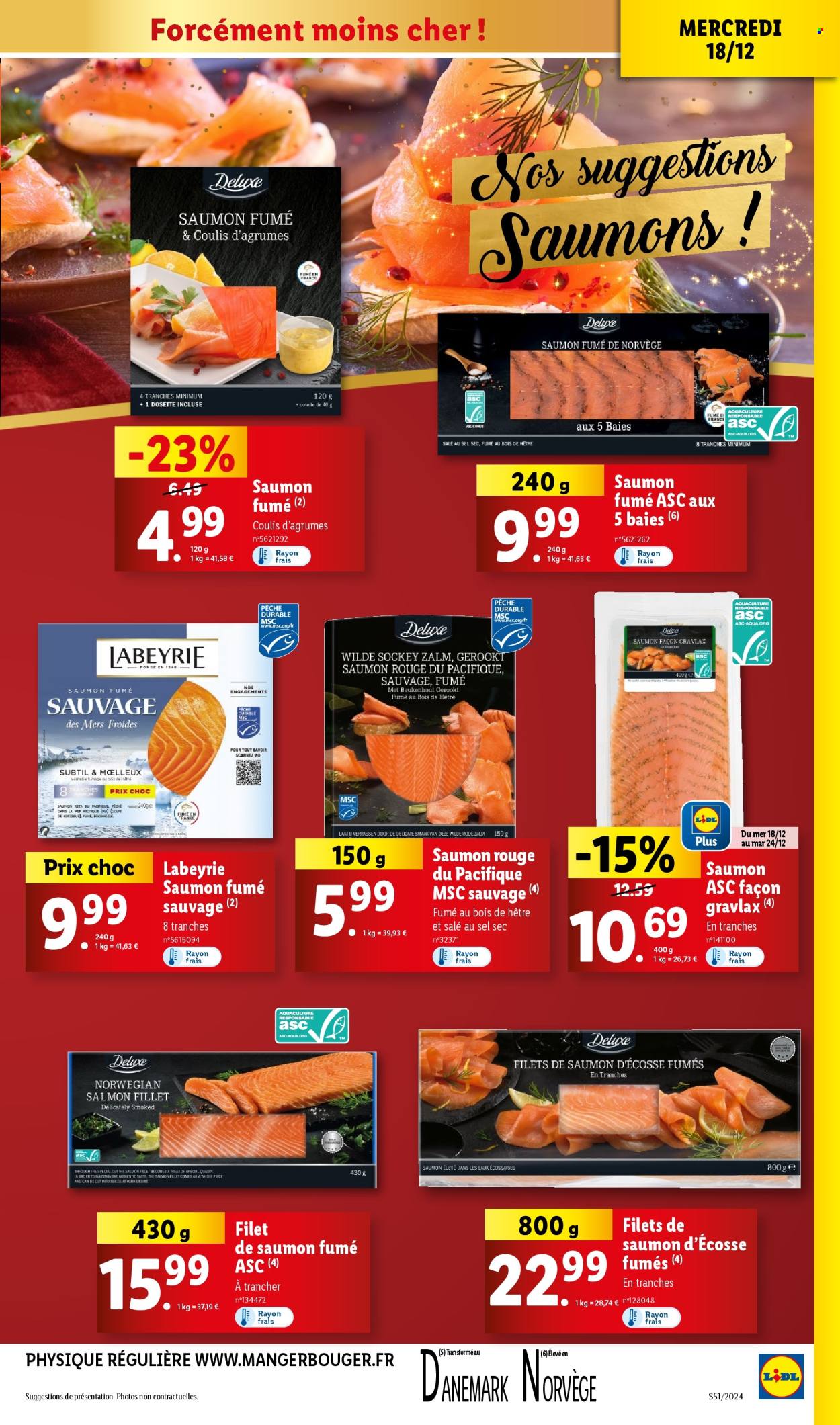 Catalogue Lidl - 18/12/2024 - 24/12/2024. Page 1