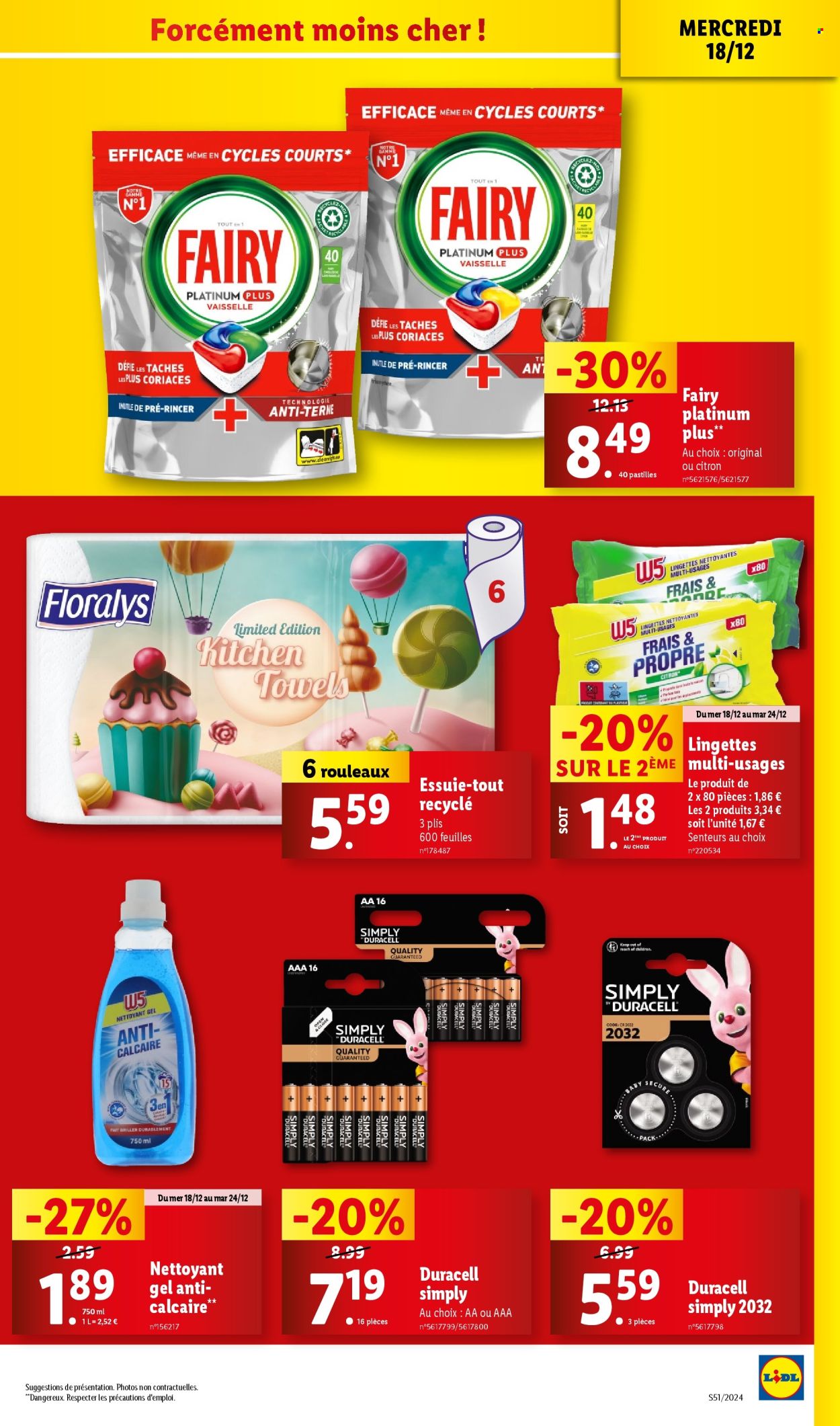 Catalogue Lidl - 18/12/2024 - 24/12/2024. Page 1