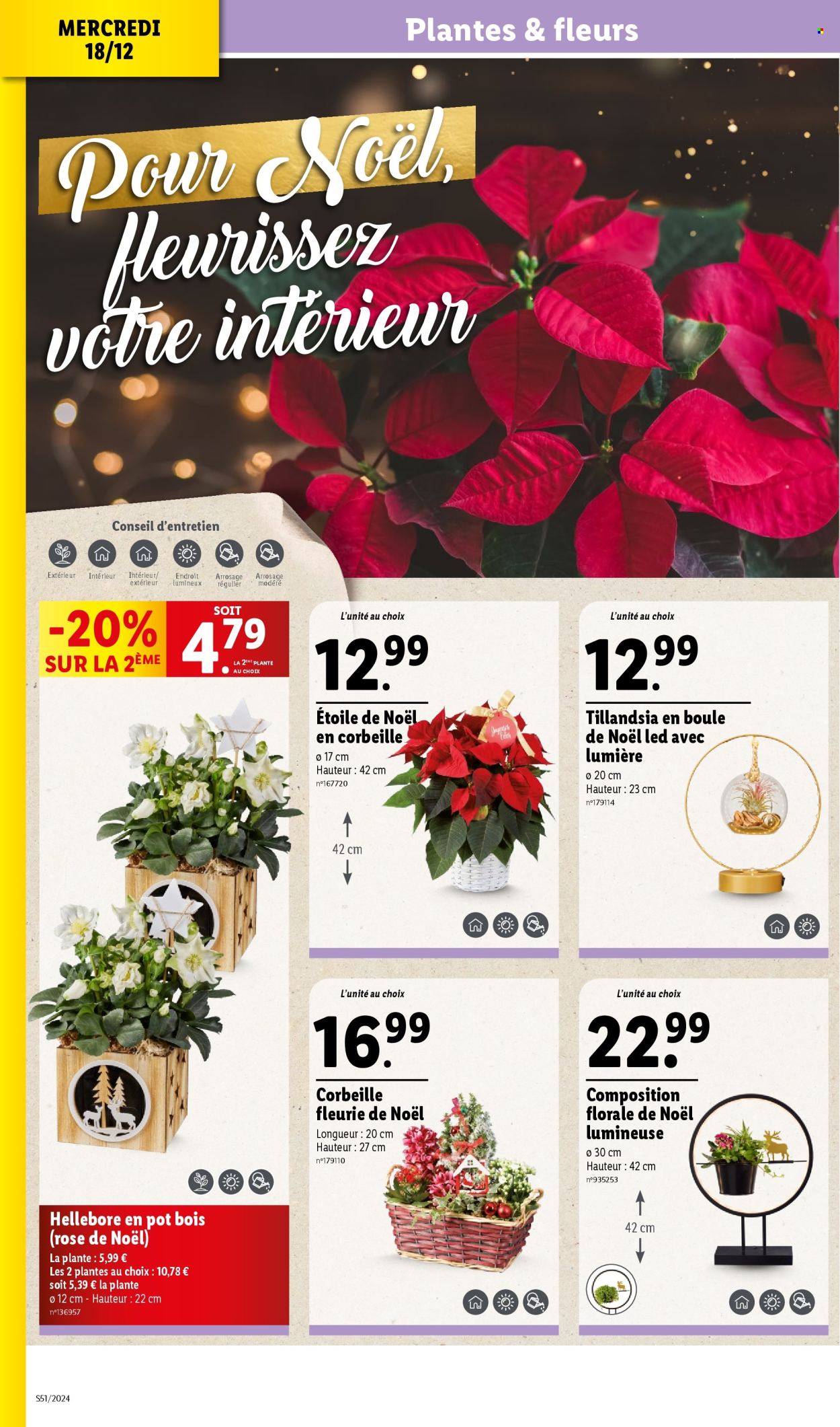 Catalogue Lidl - 18/12/2024 - 24/12/2024. Page 1