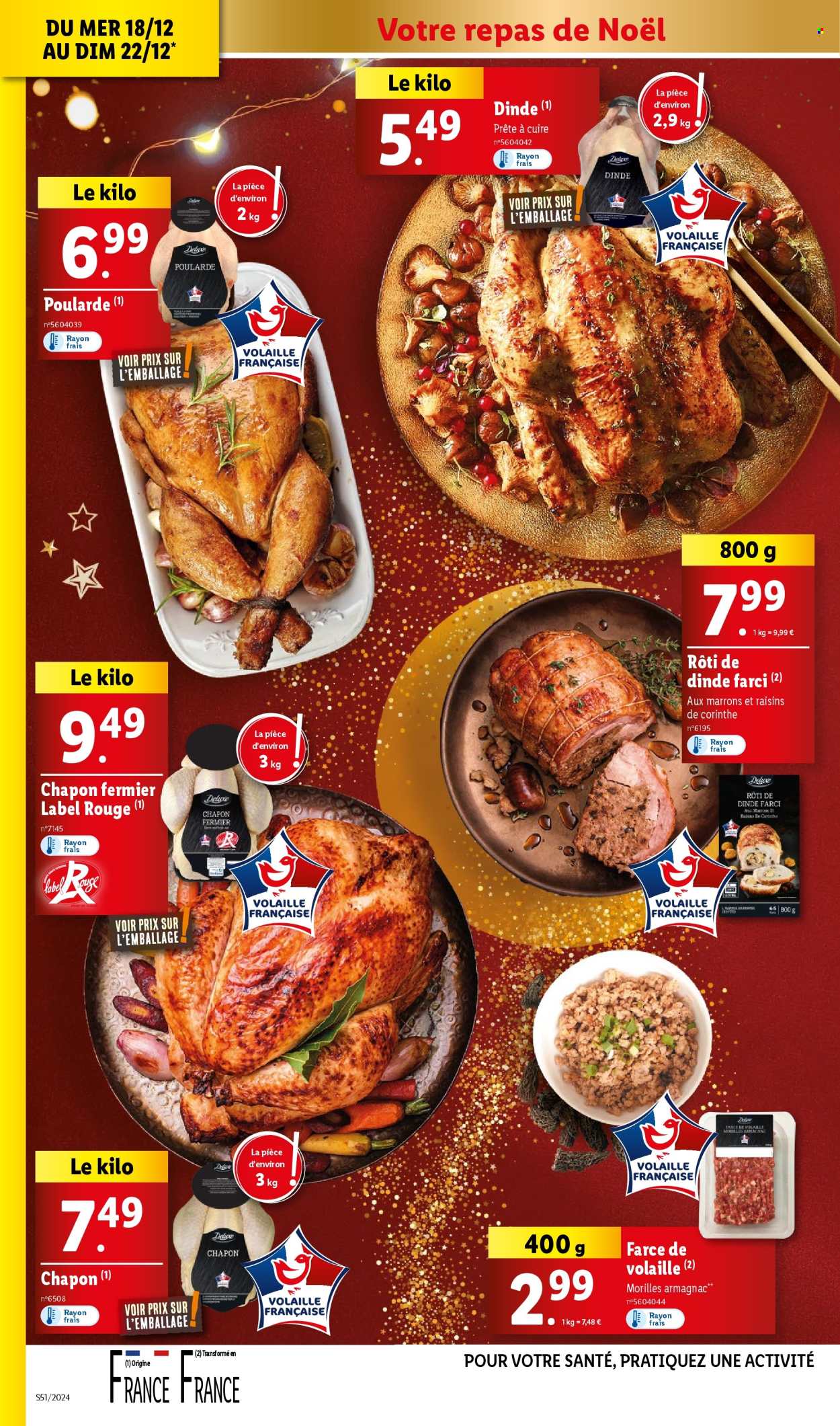 Catalogue Lidl - 18/12/2024 - 24/12/2024. Page 1