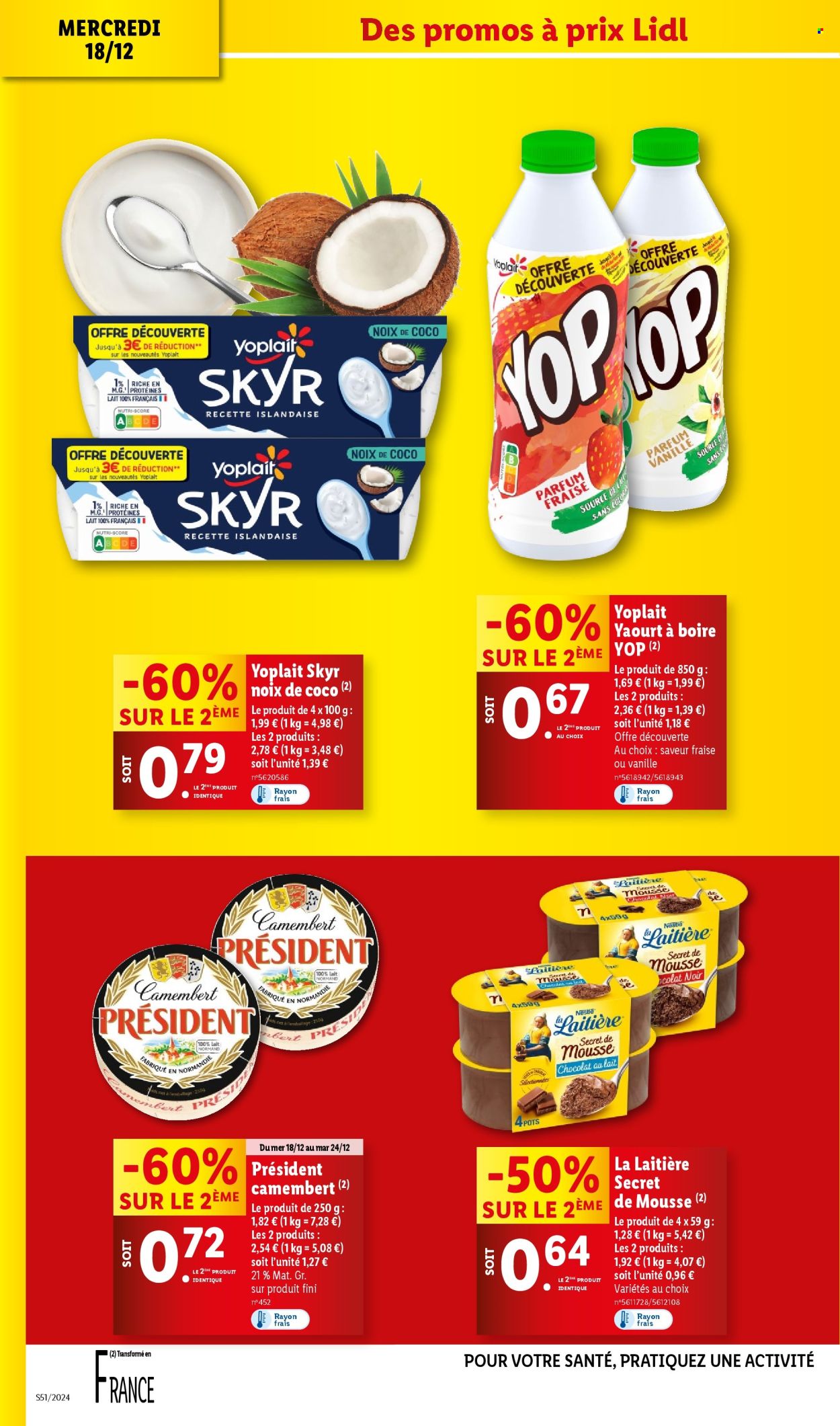 Catalogue Lidl - 18/12/2024 - 24/12/2024. Page 1