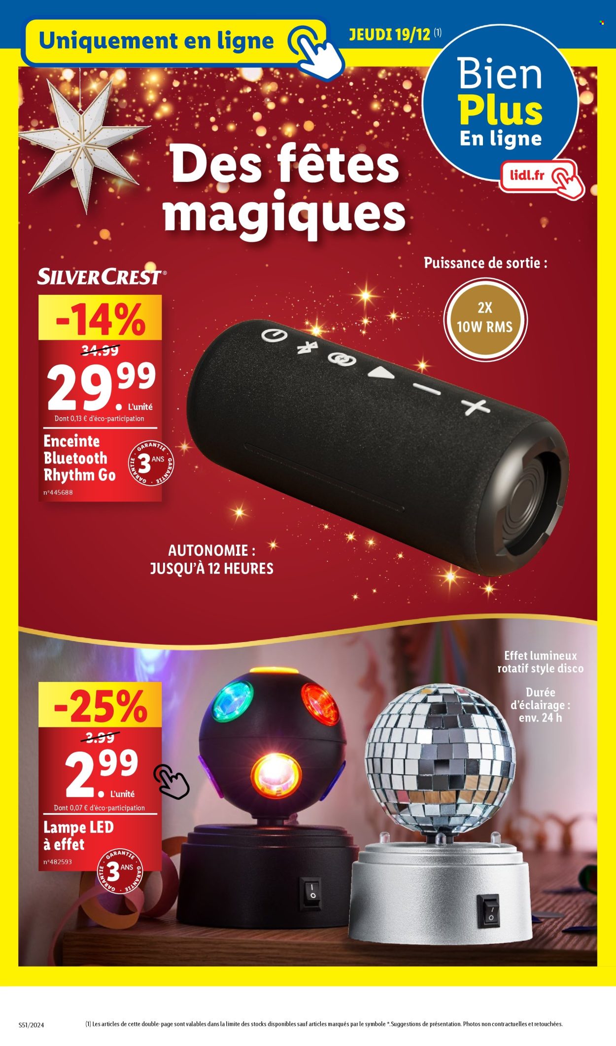 Catalogue Lidl - 18/12/2024 - 24/12/2024. Page 1