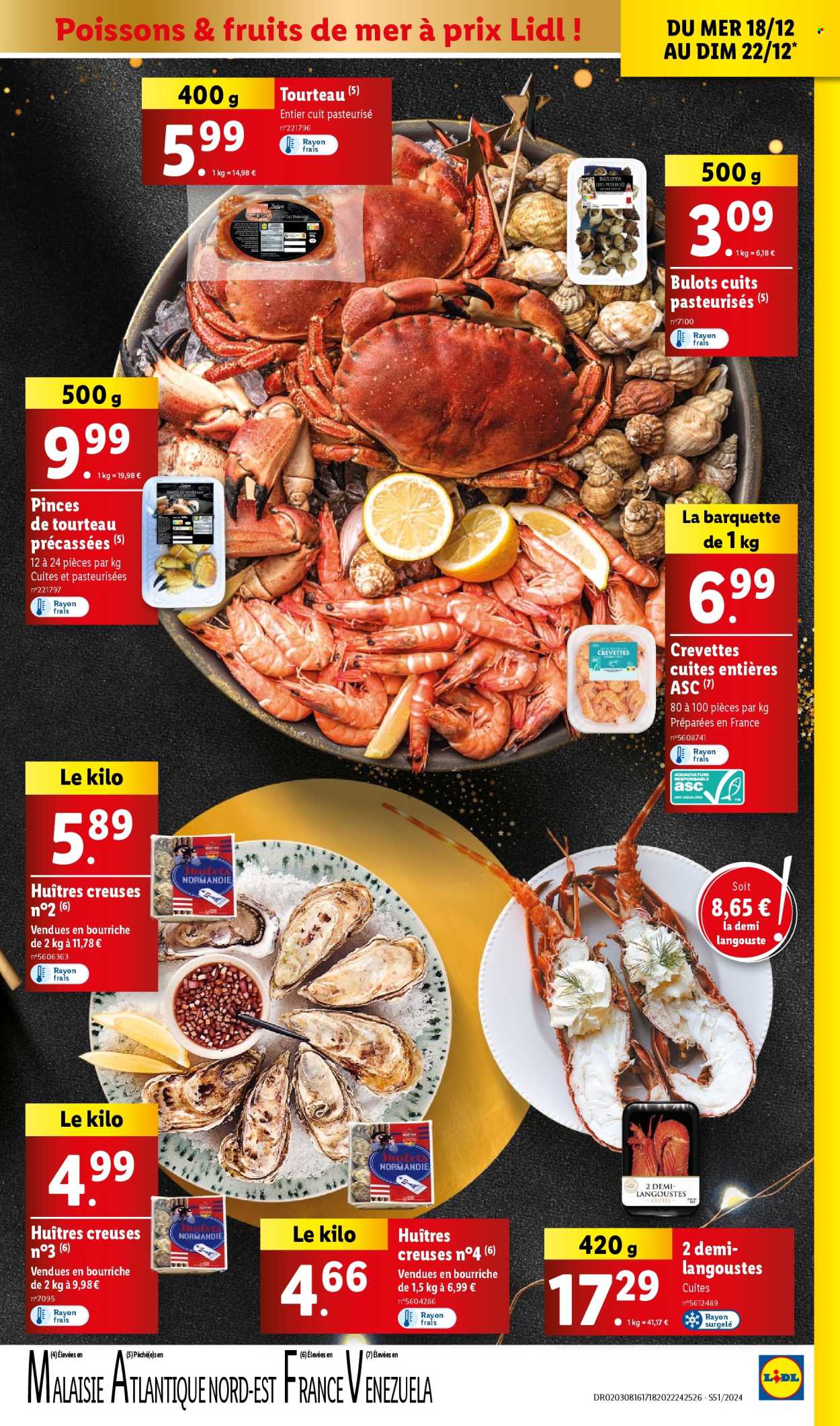 Catalogue Lidl - 18/12/2024 - 24/12/2024. Page 1